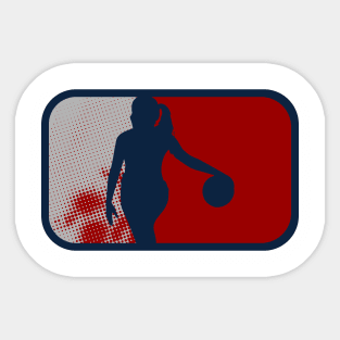 Basketball player girl | WNBA Sticker